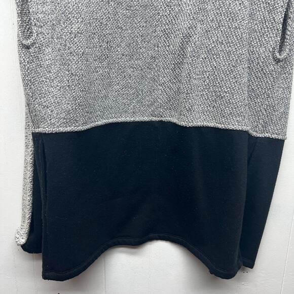 BNCI Colorblock Open Front Women's Cardigan Size Small Cap Sleeves Long Line - Picture 7 of 9